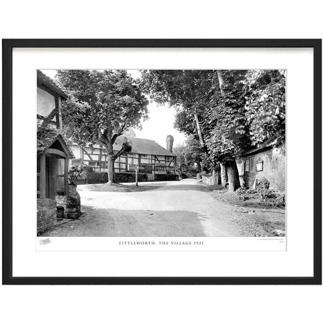 Fittleworth, The Village 1921 by Francis Frith - Single Picture Frame Print The Francis Frith Collection Size: 60cm H x 80cm W x 2.3cm D on Productcaster.