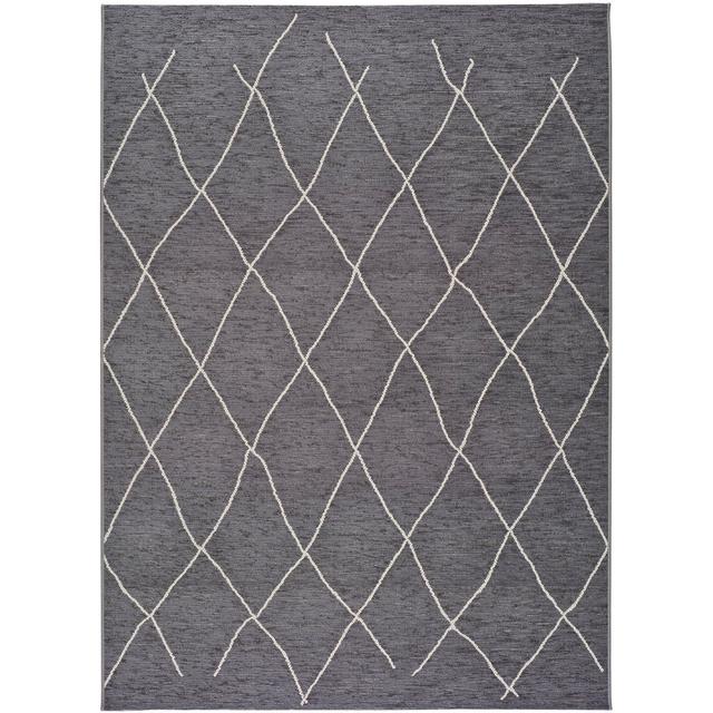 Hodgeman Geometric Machine Woven Area Rug Latitude Run Rug Size: Rectangle 154 x 230cm on Productcaster.