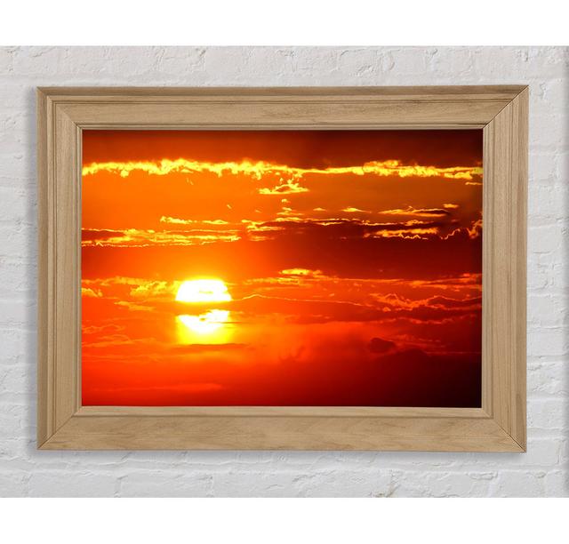 Single Picture Frame Print 17 Stories Format: Natural Framed Paper, Size: 21cm H x 29.7cm W x 8cm D on Productcaster.