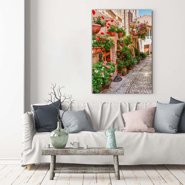 Italian Streets - Wrapped Canvas Art Prints Ebern Designs on Productcaster.