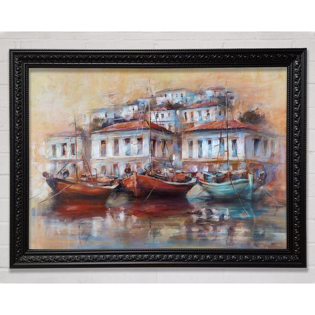 Venice Gondola 1 - Single Picture Frame Art Prints Bright Star Size: 42cm H x 59.7cm W on Productcaster.