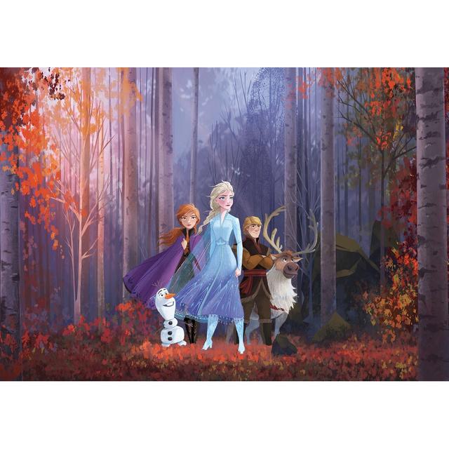 Matte Fototapete Frozen Autumn Glade 2,8 m x 400 cm in 8 Einzelteilen Disney on Productcaster.