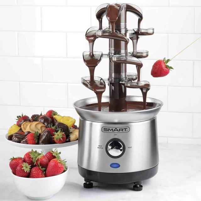 Smart Worldwide 4 Tier Cascading Chocolate Fountain Smart Worldwide on Productcaster.