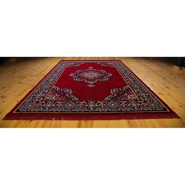 Malott Red Rug Marlow Home Co. Rug Size: Rectangle 100 x 160cm on Productcaster.