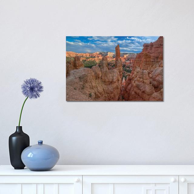 A Journey Through Bryce Canyon - Wrapped Canvas Photograph Natur Pur Size: 30.48cm H x 45.72cm W x 1.905cm D on Productcaster.