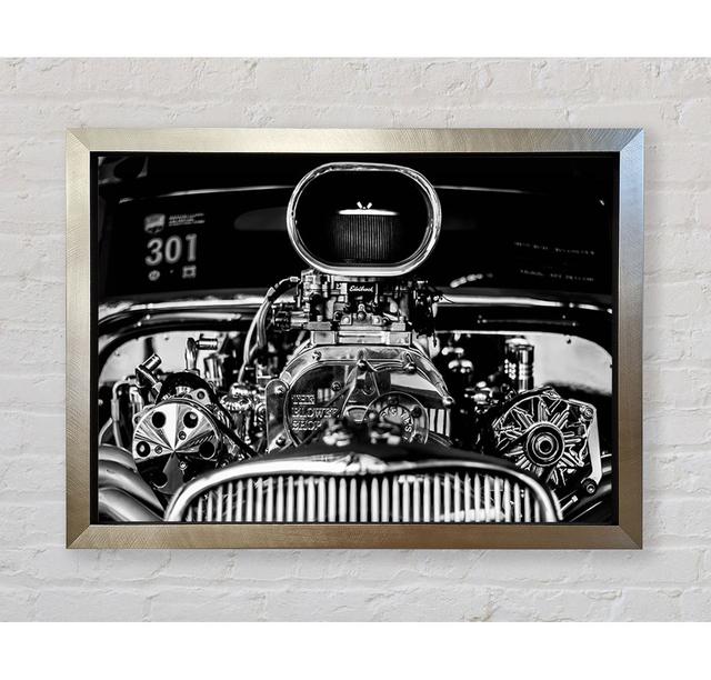 Huge Block Engine - Single Picture Frame Art Prints Williston Forge Size: 59.7'' H x 84.1'' W x 3.4'' D on Productcaster.