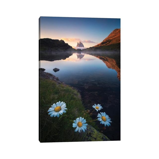 Anayet Sunset by Javier Martinez Moran - Wrapped Canvas Print Union Rustic Size: 45.72cm H x 30.48cm W x 1.91cm D on Productcaster.