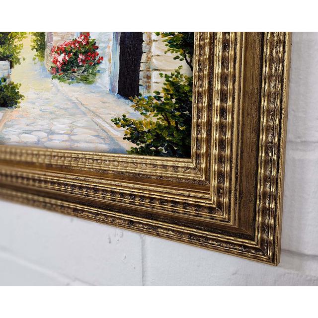 The Streets Of Paphos - Single Picture Frame Art Prints Rosalind Wheeler Size: 59.1cm H x 84.1cm W x 3cm D on Productcaster.