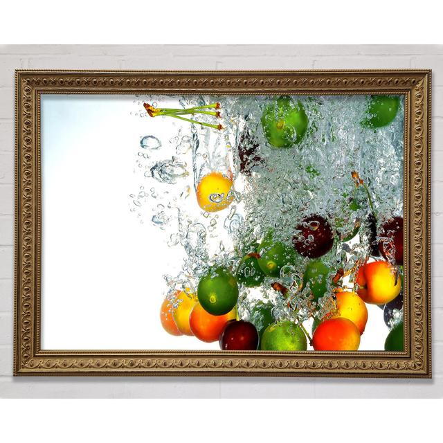 Fresh Fruits Framed Print Bright Star Size: 42cm H x 59.7cm W x 3cm D on Productcaster.