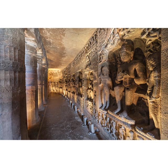 Ajanta Caves, India Latitude Vive Size: 51cm H x 76cm W on Productcaster.