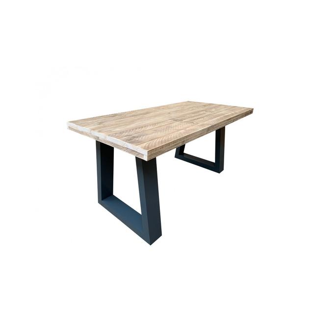 Rectangular Writing Desk wood4you Size: 75cm H x 130cm W x 72cm D on Productcaster.