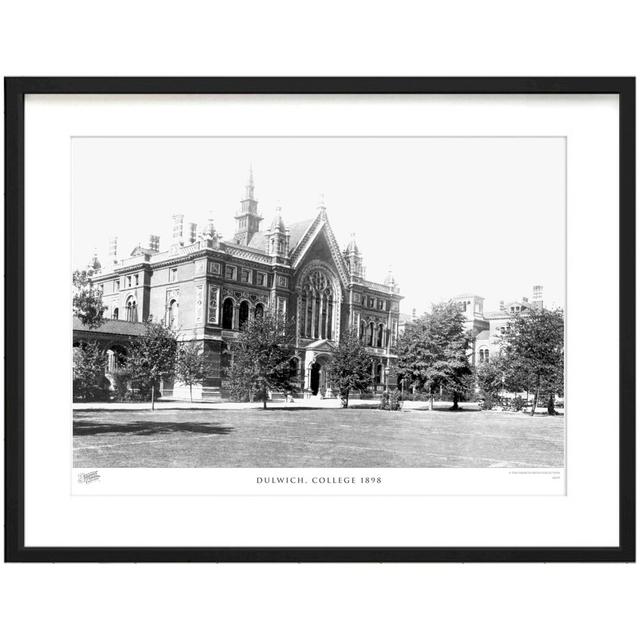 Dulwich, College 1898 by Francis Frith - Single Picture Frame Print The Francis Frith Collection Size: 45cm H x 60cm W x 2.3cm D on Productcaster.