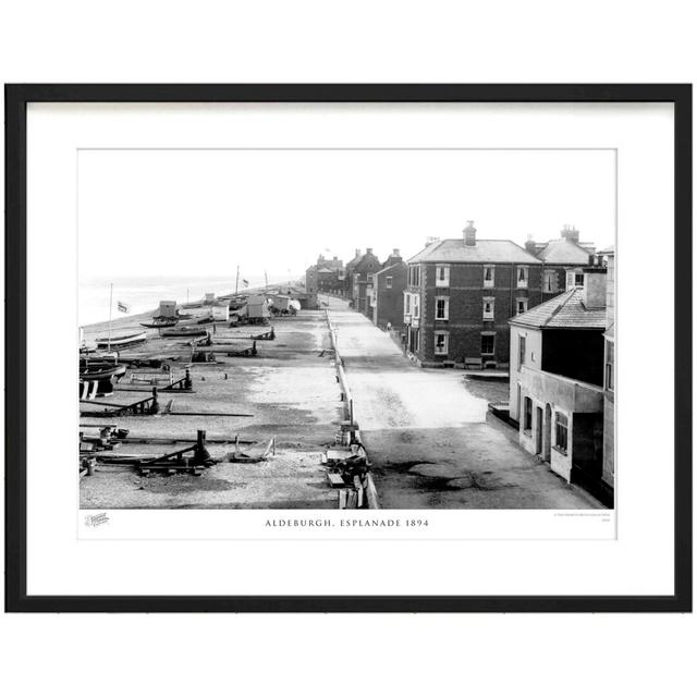 'Aldeburgh, Esplanade 1894' - Picture Frame Photograph Print on Paper The Francis Frith Collection Size: 28cm H x 36cm W x 2.3cm D on Productcaster.