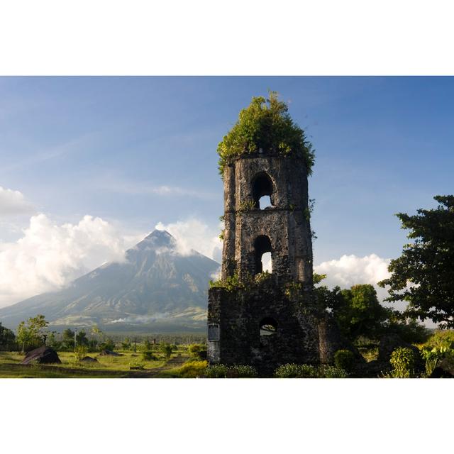 Mayon Volcano And Cagsawa Ruins by Onfilm - No Frame Art Prints on Canvas Latitude Run Size: 60cm H x 40cm W on Productcaster.