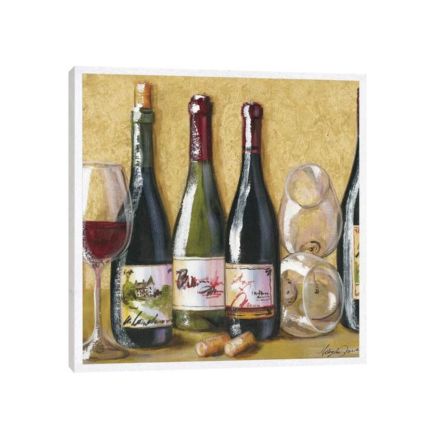 2013 Wine Tray by Malenda Trick - Gallery-Wrapped Canvas Giclée on Canvas Lark Manor Format: White Framed, Size: 66.04cm H x 66.04cm W x 3.81cm D on Productcaster.