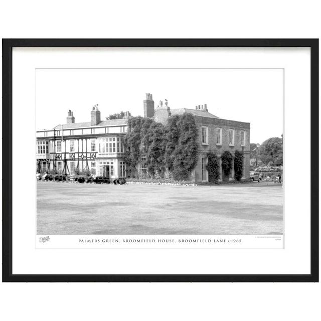 'Palmers Green, Broomfield House, Broomfield Lane C1965' by Francis Frith - Picture Frame Photograph Print on Paper The Francis Frith Collection Size: on Productcaster.