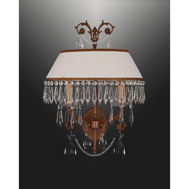 Deckert 2-Light Candle Wall Light Astoria Grand on Productcaster.