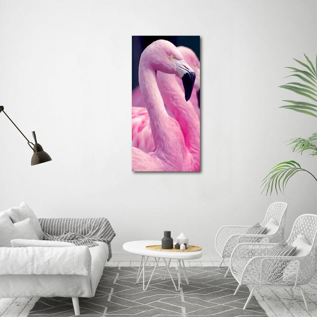 Flamingos - Wrapped Canvas Art Prints 17 Stories on Productcaster.