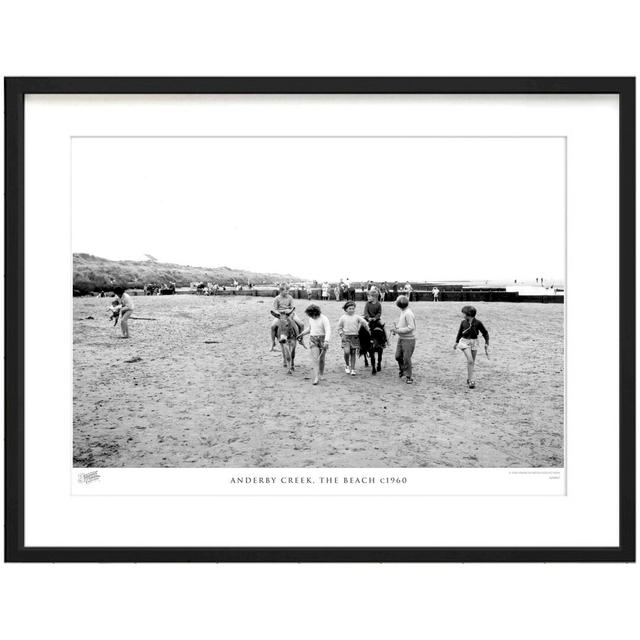 Anderby Creek, The Beach C1960 - Single Picture Frame Print The Francis Frith Collection Size: 43.5cm H x 53.4cm W x 2.3cm D on Productcaster.