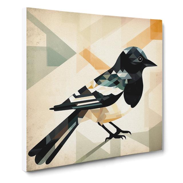 Magpie Bauhaus No.1 - No Frame Art Prints Marlow Home Co. Size: 35cm H x 35cm W x 3cm D on Productcaster.