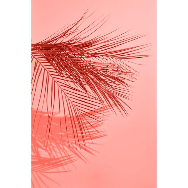 Palm Leaf Background by ArtJazz - Wrapped Canvas Print 17 Stories Size: 30cm H x 20cm W on Productcaster.