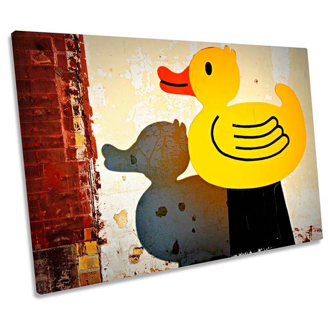 Rubber Duck Fairground Picture CANVAS WALL ART Print Maturi Size: 61cm H x 91.4cm W x 4cm D on Productcaster.