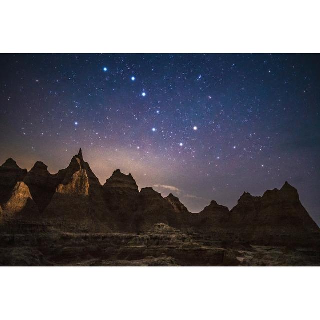 The Badlands Sd by Timothy Mattimore - Wrapped Canvas Print Alpen Home Size: 30cm H x 46cm W on Productcaster.