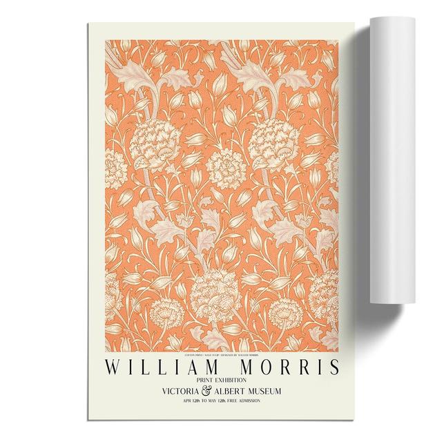 Wild Tulip With Border by William Morris - No Frame Print East Urban Home Size: 42cm H x 30cm W x 0.1cm D on Productcaster.