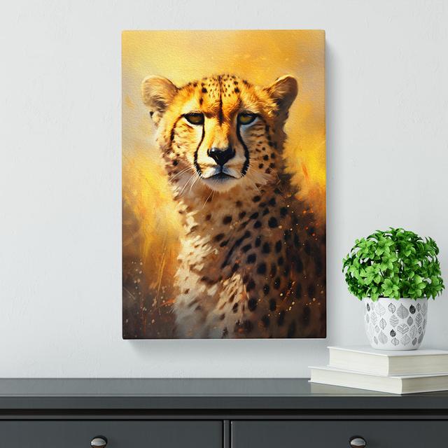 Cheetah Romanticism No.2 - Print Latitude Vive Size: 60cm H x 40cm W x 3cm D on Productcaster.