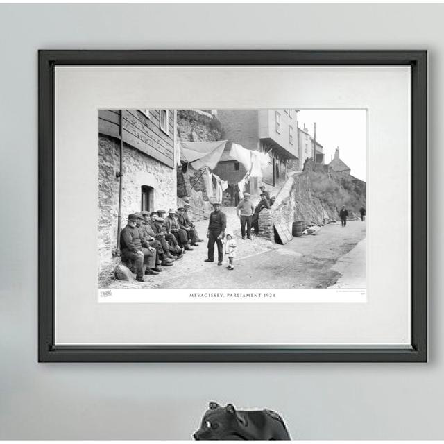 Mevagissey, Parliament 1924 - Single Picture Frame Print The Francis Frith Collection Size: 40cm H x 50cm W x 2.3cm D on Productcaster.