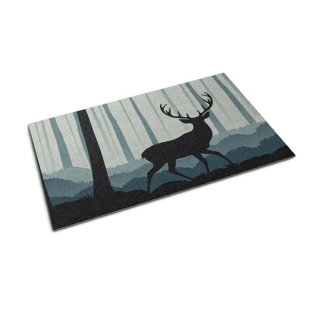 W40 x L60 cm Non-Slip Outdoor Door Mat East Urban Home on Productcaster.