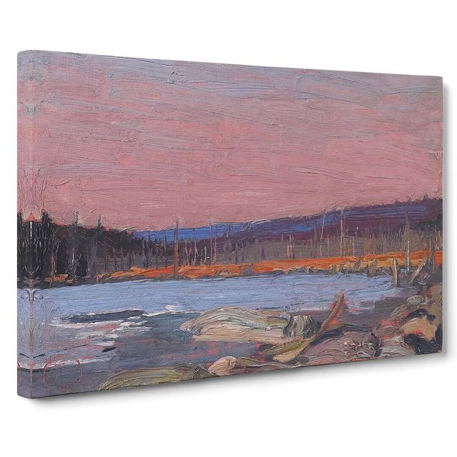 A Northern Lake by Tom Thomson - Wrapped Canvas Painting East Urban Home Size: 50cm H x 76cm W x 3cm D on Productcaster.