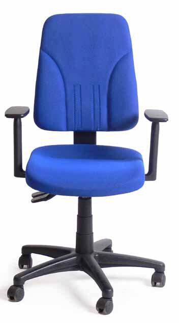 Swivel Chair Symple Stuff Colour: Blue, Armrests: Fixed armrests on Productcaster.