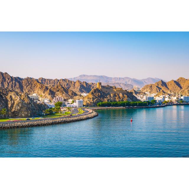 Waterfront Of Muscat, Oman - Wrapped Canvas Print Alpen Home Size: 30cm H x 46cm W on Productcaster.