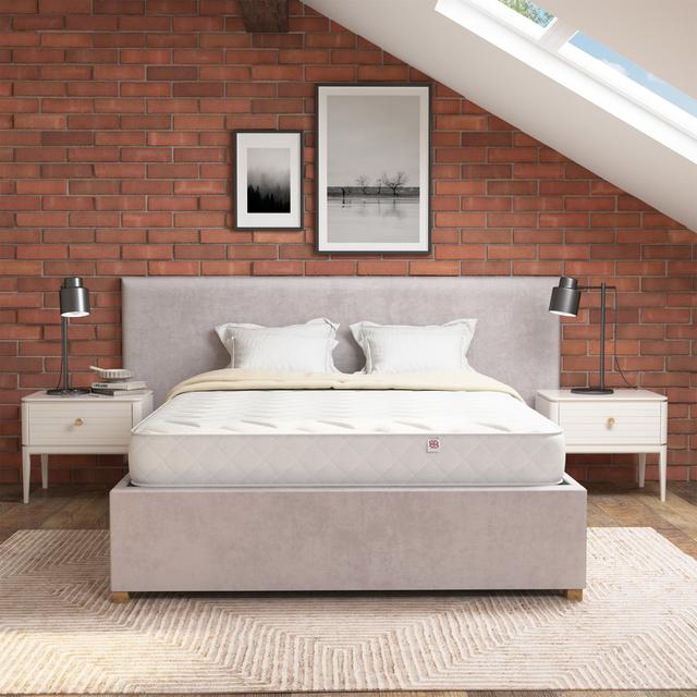 White Noise Eco Pro Hybrid Mattress White Noise Size: Kingsize (5') on Productcaster.