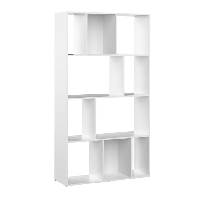 Toronto Bookcase Temahome Colour: White on Productcaster.