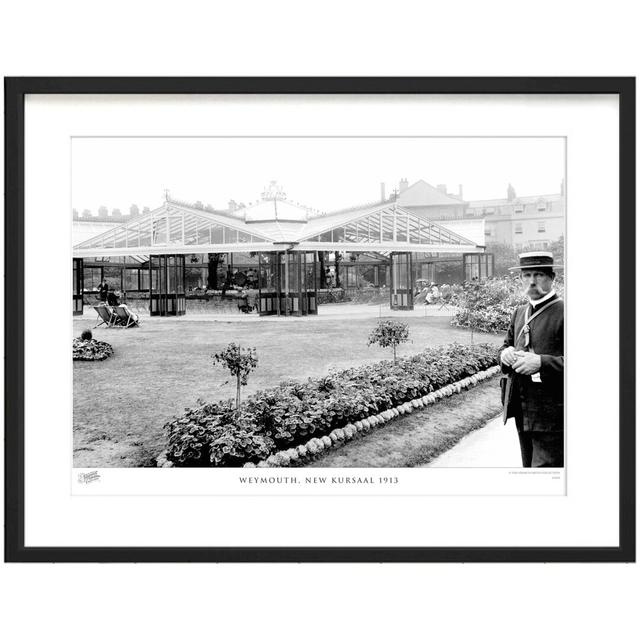 'Weymouth, New Kursaal 1913' by Francis Frith - Picture Frame Photograph Print on Paper The Francis Frith Collection Size: 60cm H x 80cm W x 2.3cm D on Productcaster.