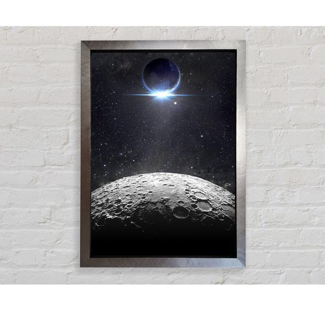 The Earth And The Moon - Print Bright Star Size: 118.9cm H x 84.1cm W x 3.4cm D on Productcaster.