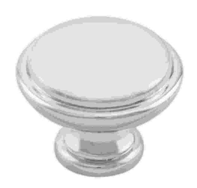 SHAKER STYLE KNOB 35Mm Carlisle Brass Finish: Polished Chrome on Productcaster.