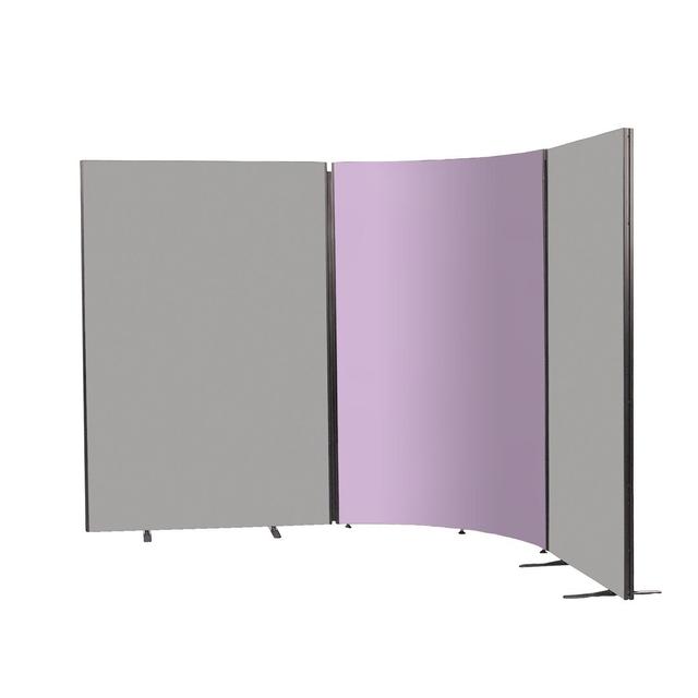 Partition Symple Stuff Size: 152.5cm H x 100cm W x 3cm D, Colour: Lilac on Productcaster.