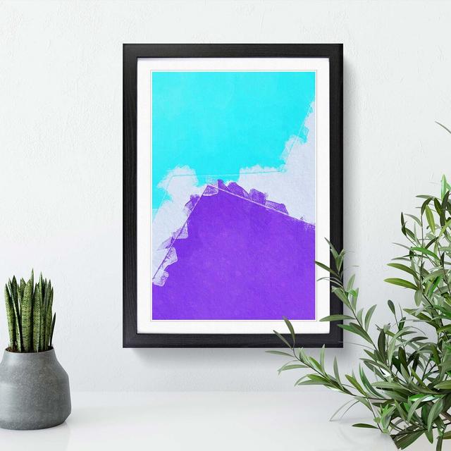 Live for the Lost in Abstract - Picture Frame Graphic Art Print on MDF Lone Leaf in Ab East Urban Home Frame Option: Black, Size: 91cm H x 60cm W x 2c on Productcaster.