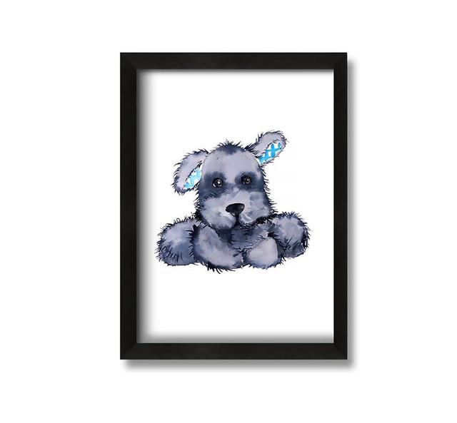 Cute Puppy Love - Picture Frame Painting on Canvas Harriet Bee on Productcaster.