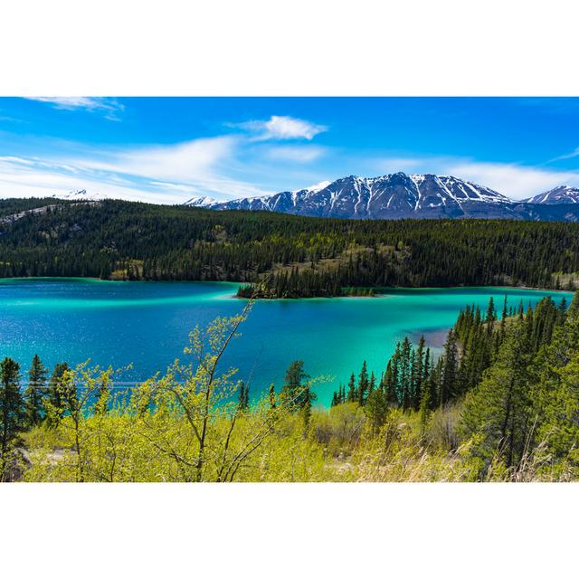 Oscarville Emerald Lake by AngelSchwai - Wrapped Canvas Photograph Alpen Home Size: 51cm H x 76cm W x 3.8cm D on Productcaster.