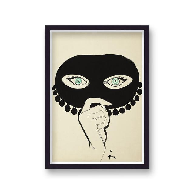 Rene Gruau Le Masque Vintage Fashion - Single Picture Frame Art Prints Rosdorf Park on Productcaster.