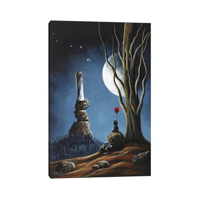 Please Tell Him We Still Miss Him by Moonlight Art Parlour - Graphic Art Print on Canvas Latitude Run Format: Wrapped Canvas, Size: 30.48cm H x 20.32c on Productcaster.