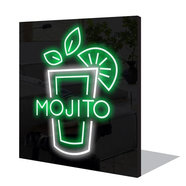 Wanddekoration Neonschild Mojito Maturi on Productcaster.