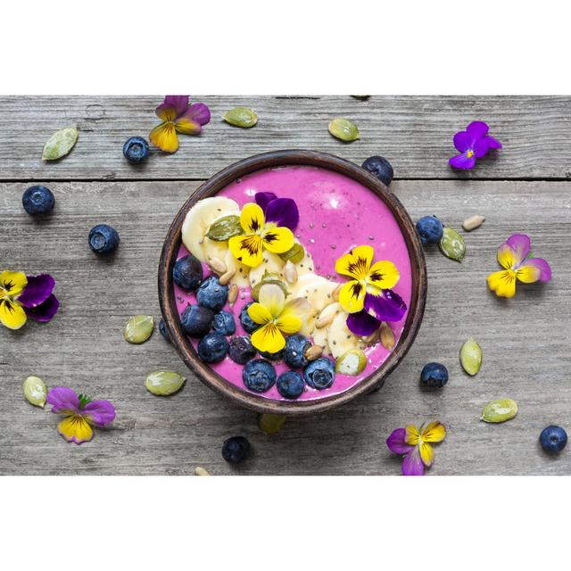 Smoothie Bowl Ebern Designs Size: 51cm H x 76cm W x 3.8cm D on Productcaster.