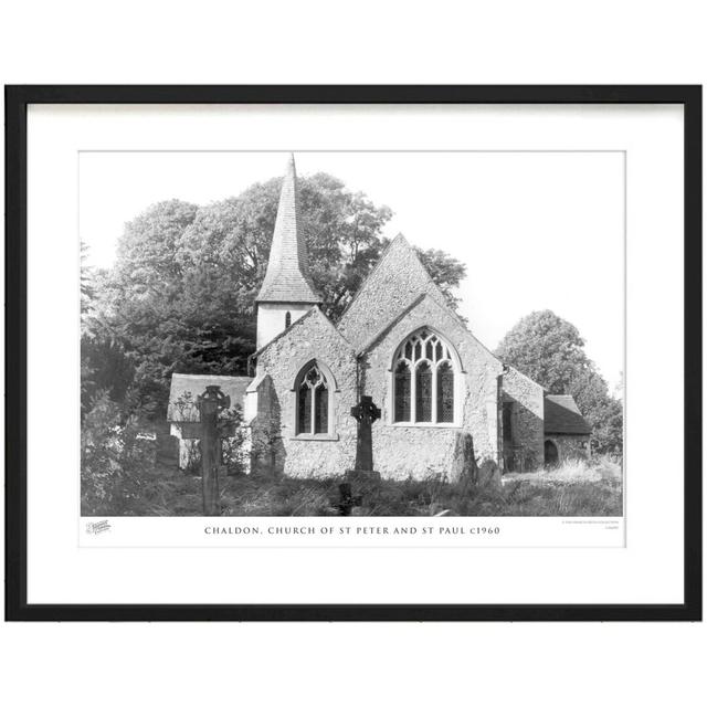 Chaldon, Church Of St Peter And St Paul C1960 by Francis Frith - Single Picture Frame Print The Francis Frith Collection Size: 28cm H x 36cm W x 2.3cm on Productcaster.