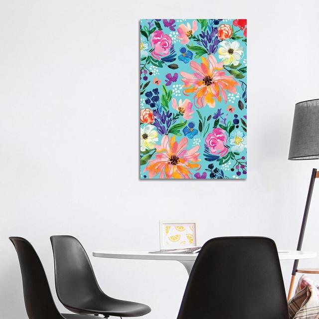 Blooms I by - Wrapped Canvas Ophelia & Co. Size: 101.6 cm H x 66.04cm W on Productcaster.