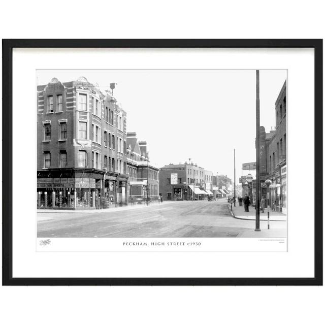 Peckham, High Street C1930 by Francis Frith - Single Picture Frame Print The Francis Frith Collection Size: 60cm H x 80cm W x 2.3cm D on Productcaster.